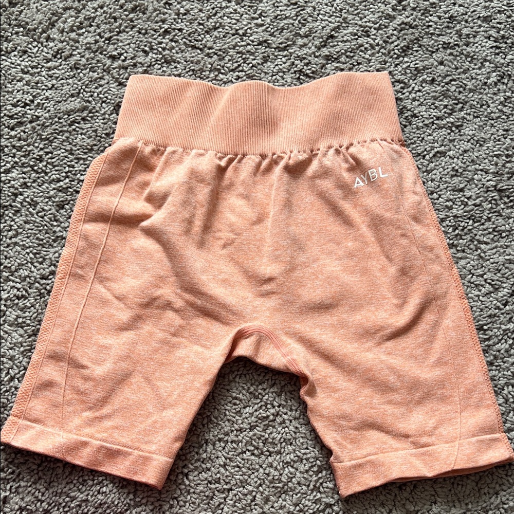 AYBL Women's Athletic Shorts in Soft Coral